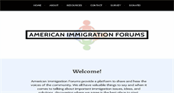 Desktop Screenshot of aiforums.org